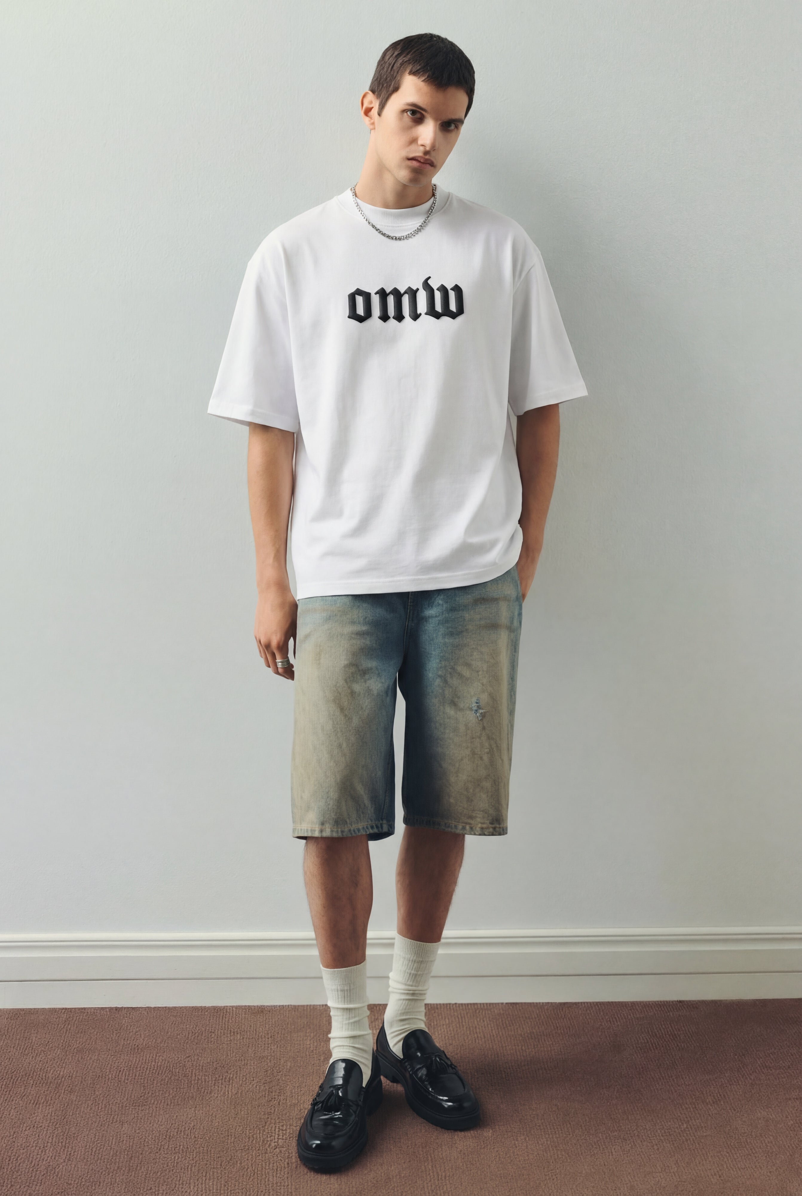 STREETWEAR WHITE OVERSIZED T-SHIRT