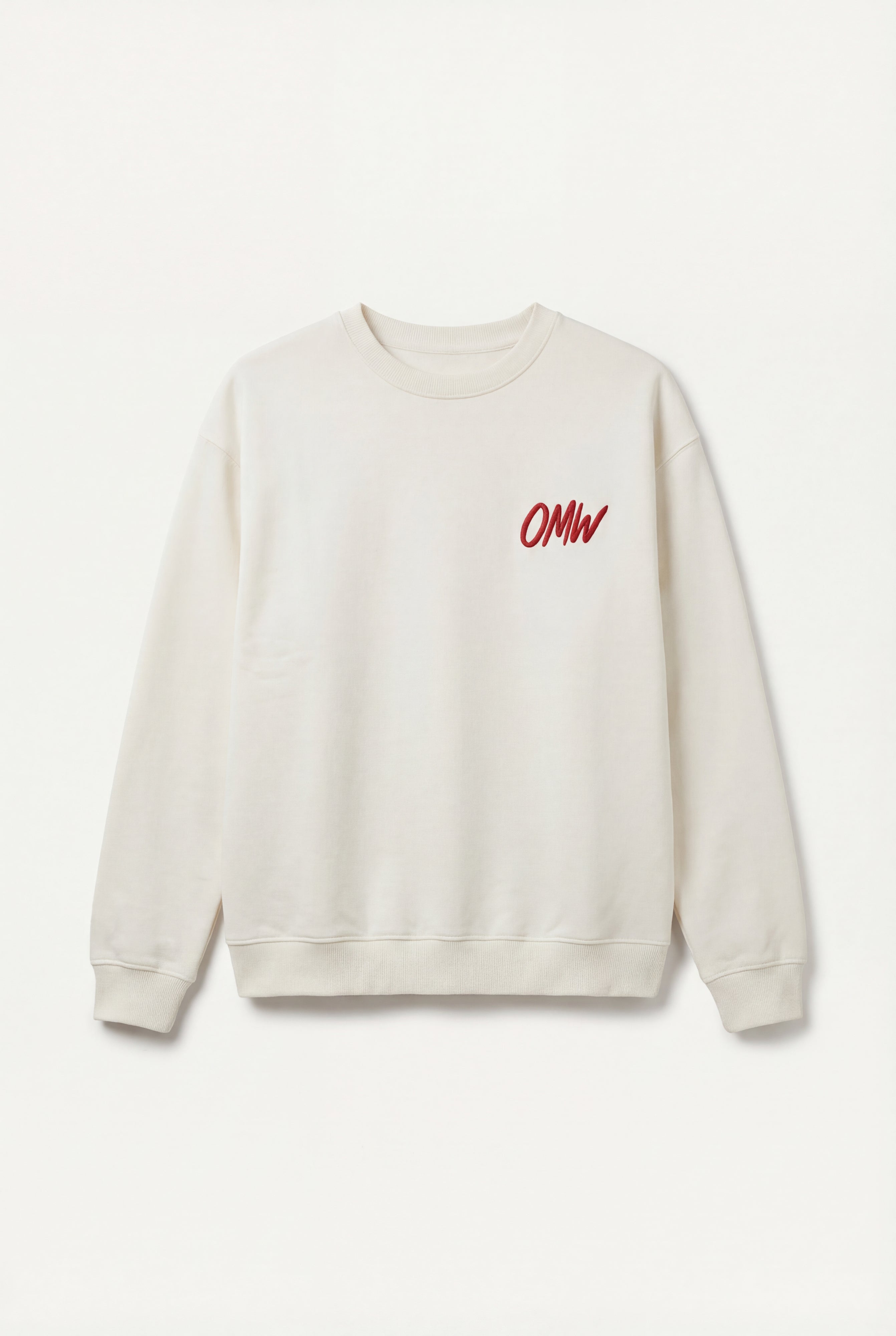 OVERSIZED OFF WHITE SWEATSHIRT