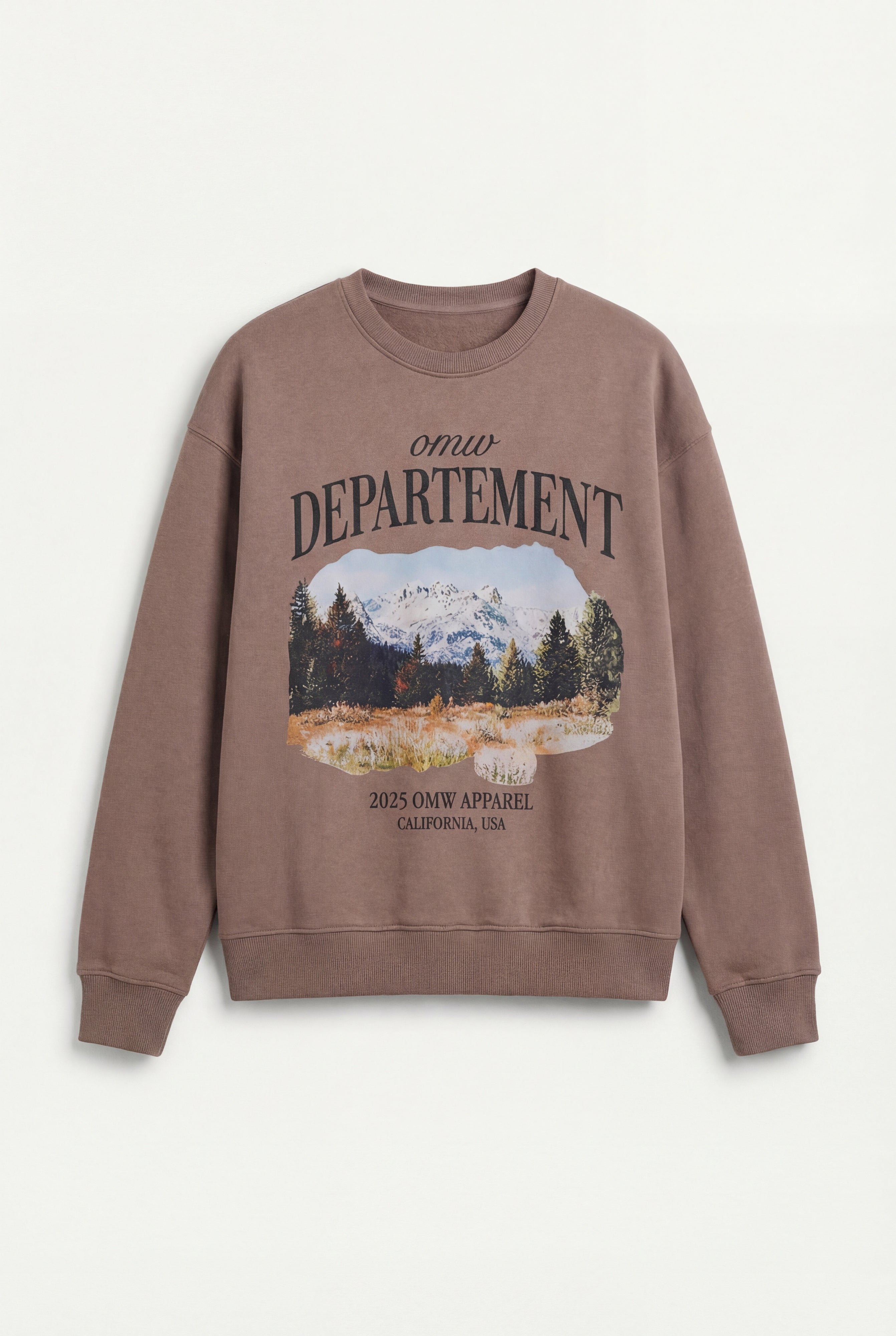 DEPARTMENT BEIGE OVERSIZED SWEATSHIRT