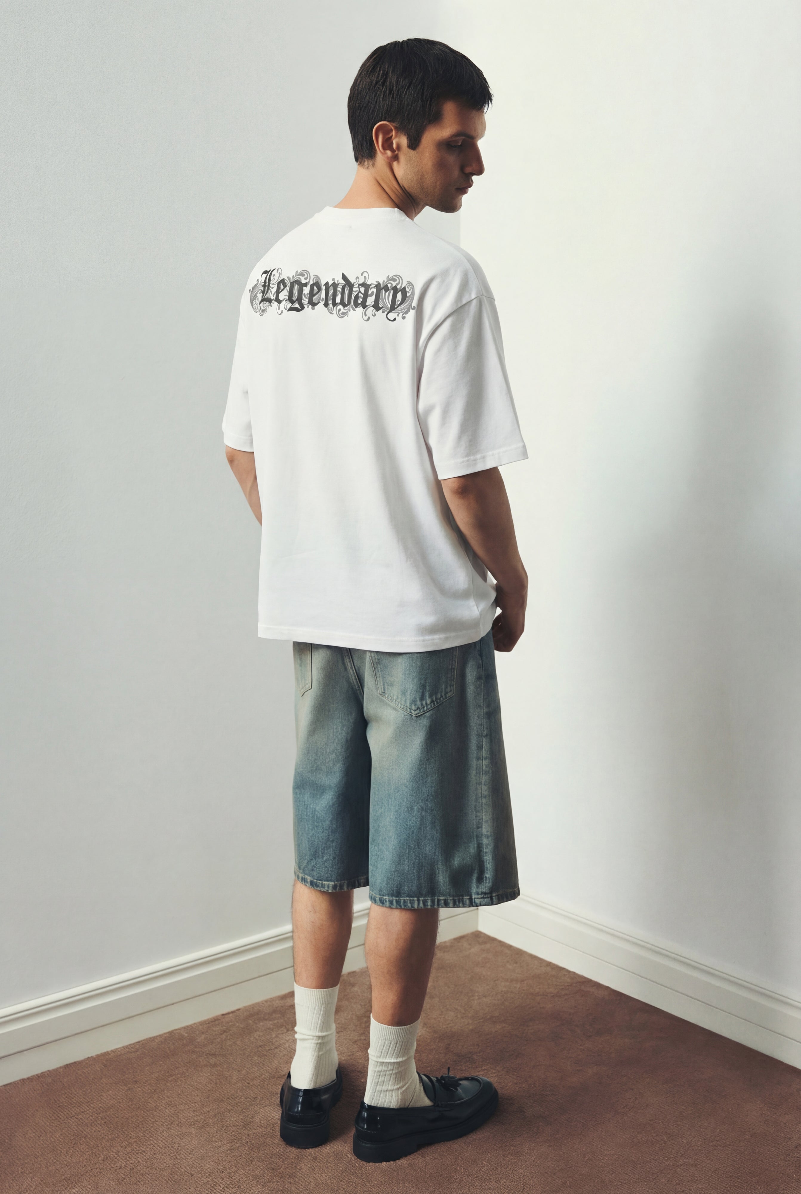 STREETWEAR WHITE OVERSIZED T-SHIRT