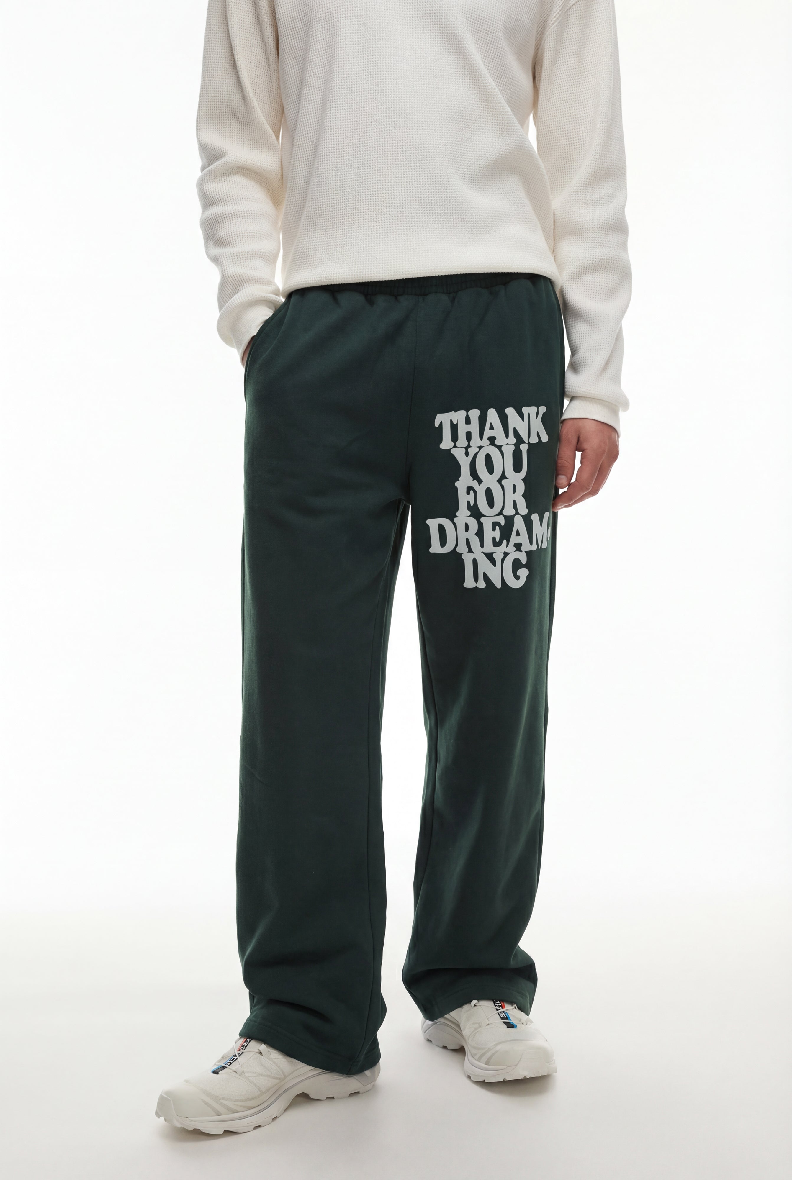 LOUNGE SWEATPANTS - GREEN
