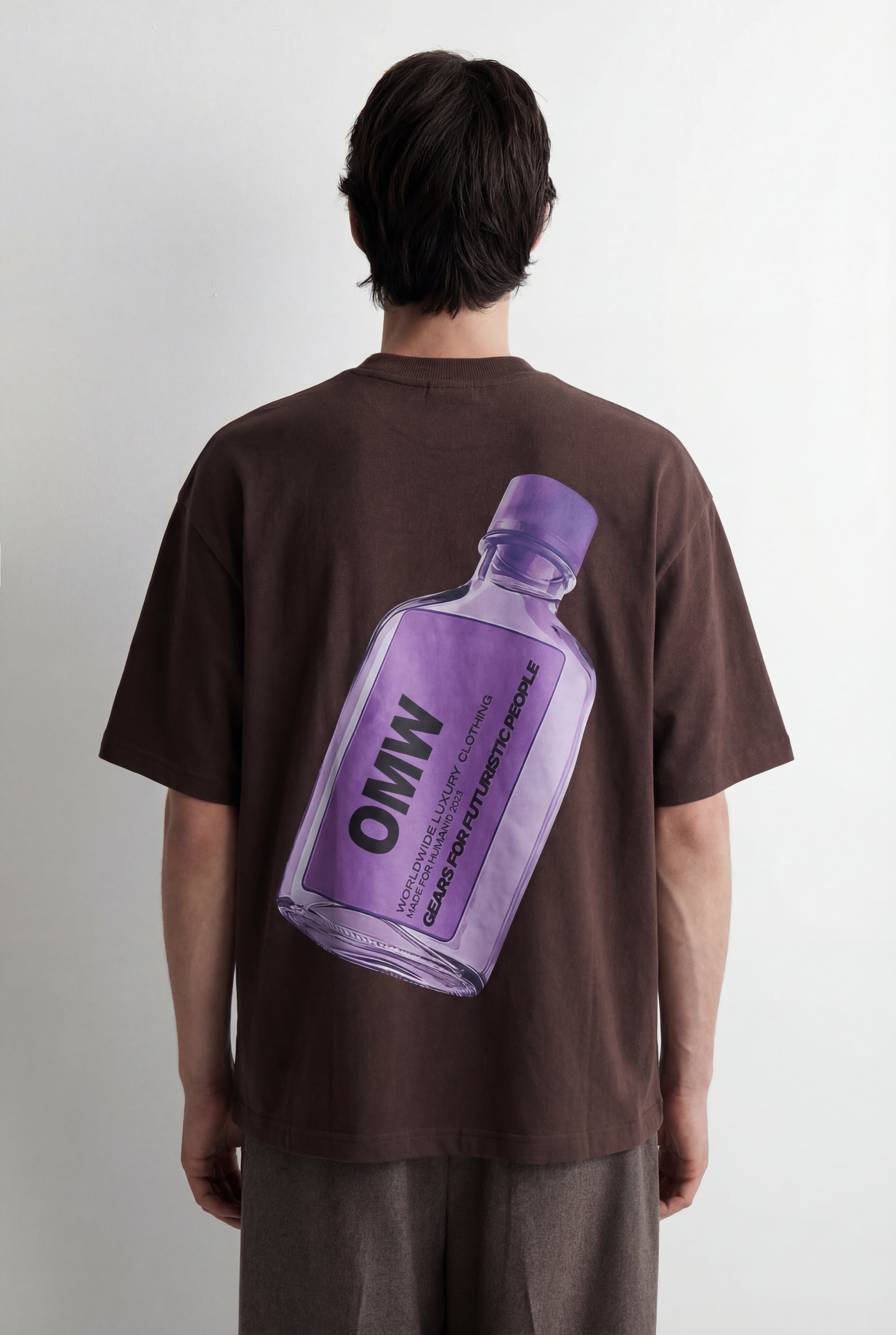 OMW Luxury Bottle Oversized Tshirt