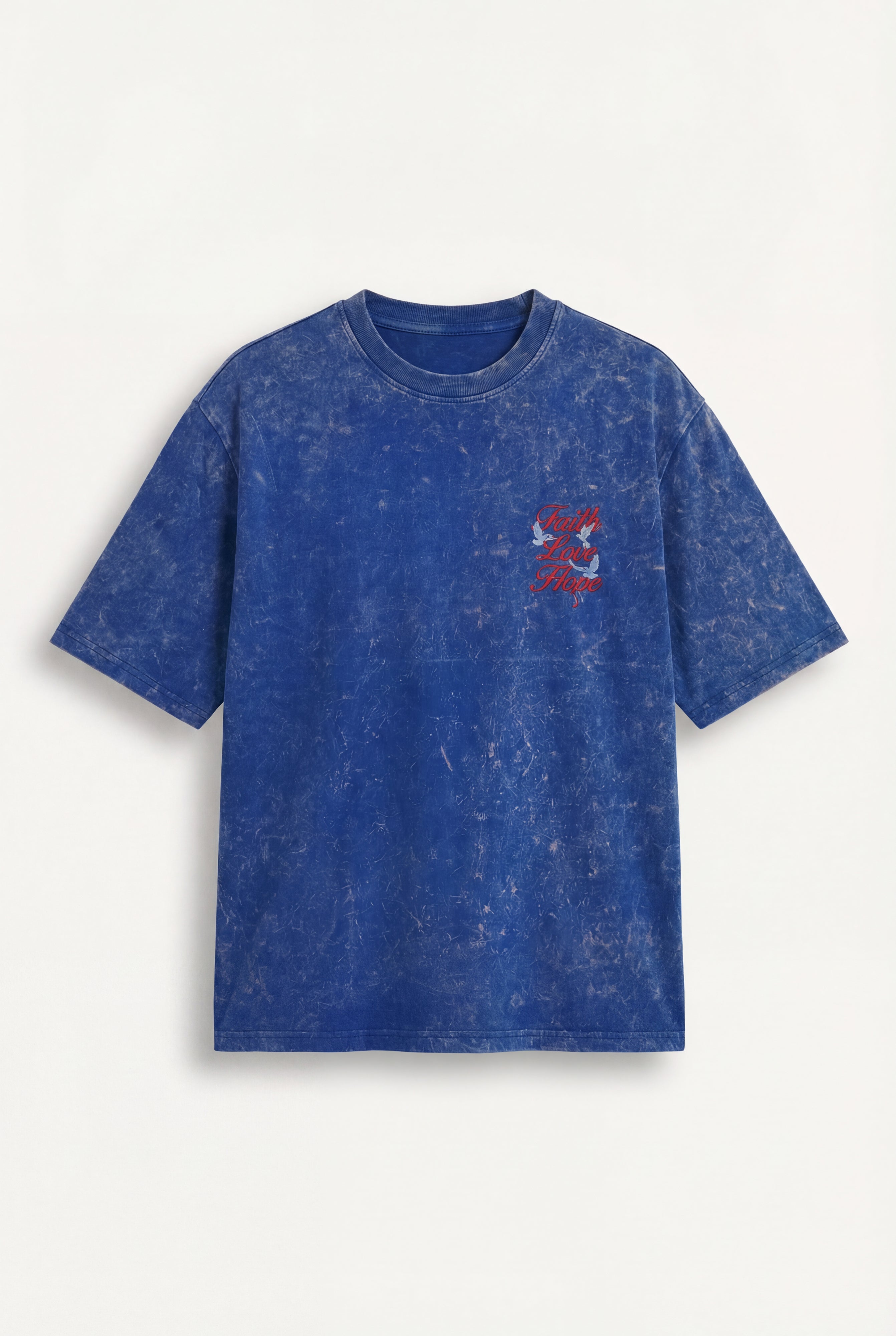 Hope Blue Oversized Tshirt