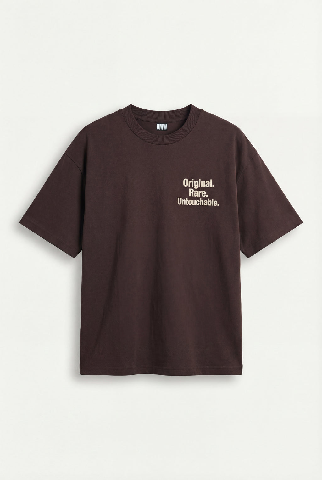 BROWN OVERSIZED TEE