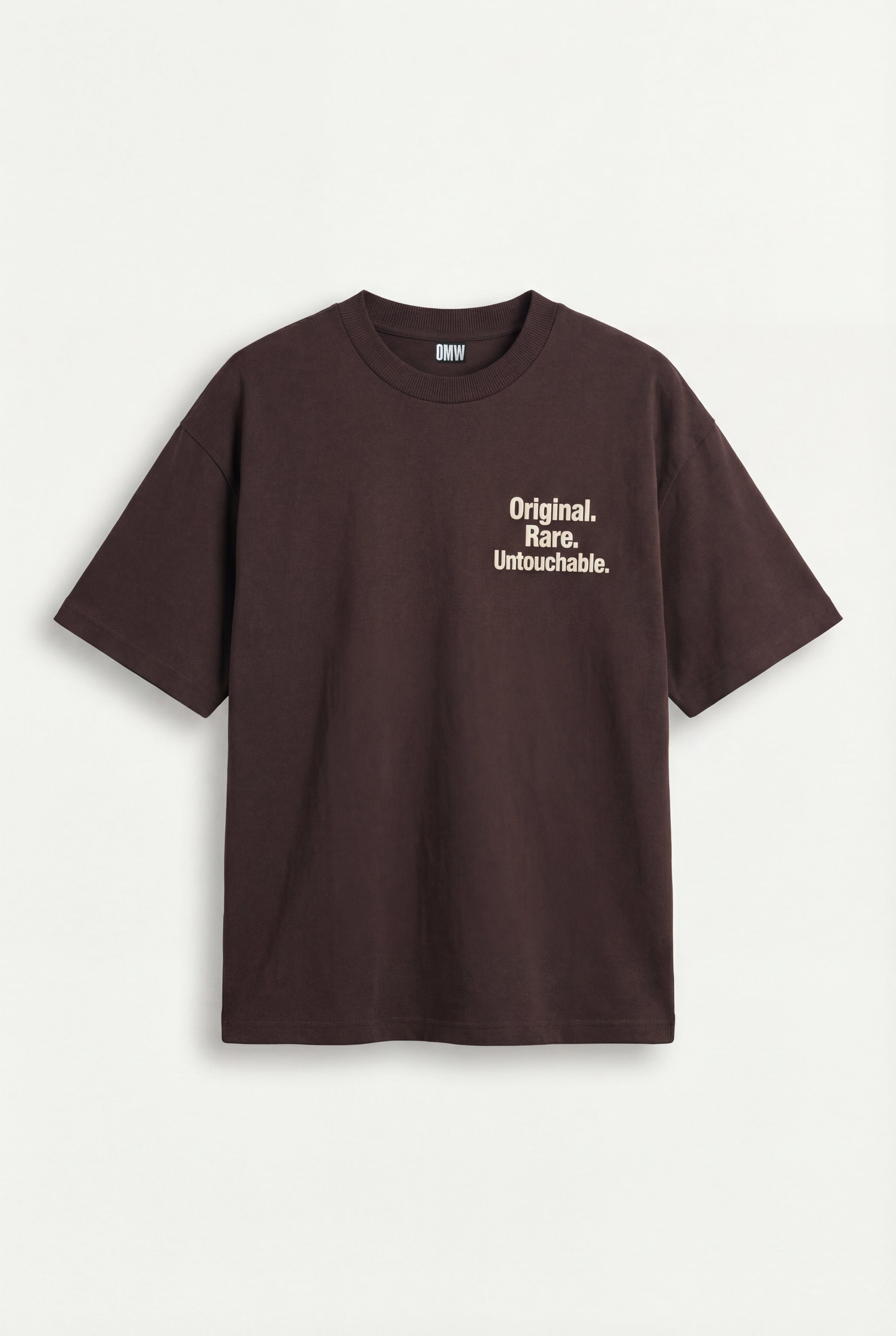 BROWN OVERSIZED TEE
